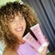 Hair Jazz Curls Set zur Wiederherstellung des Haarwachstums lockiger Haare, zur Bewahrung ihrer Schönheit und für einfaches Formen.